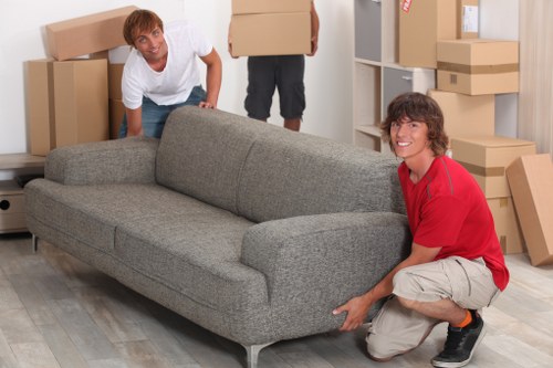 Risk assessment being carried out before a relocation