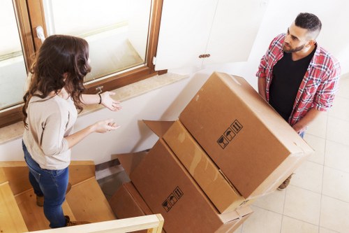 Sustainable removals process with recycling and reuse in Enfield