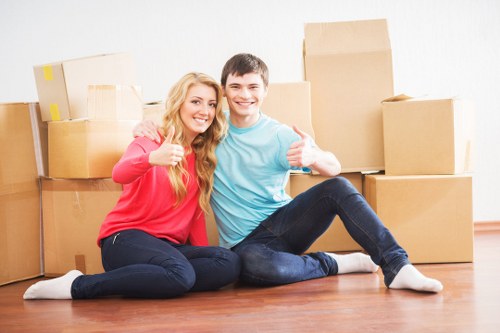 Packing and transport support for office relocation in Enfield